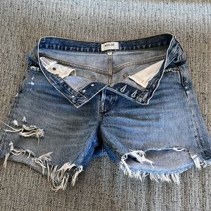 AGOLDE Parker Long Cuff Shorts